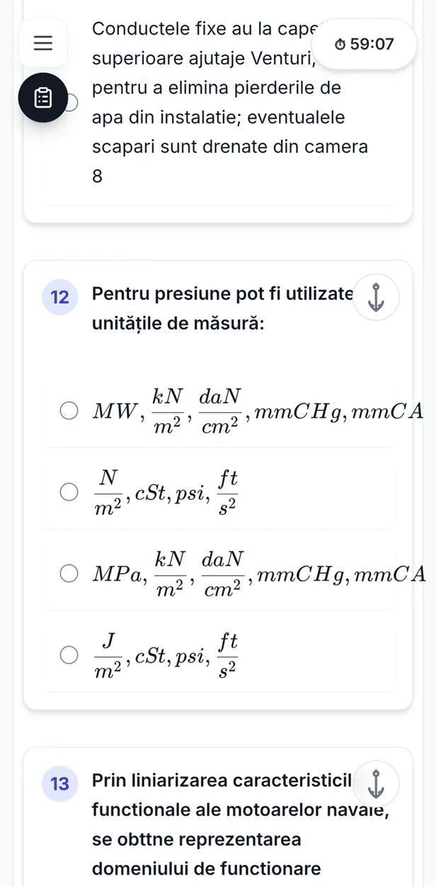 Teste de brevet CrewLink